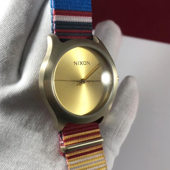 VIDEO! Nixon MOD - Golden Blanket Multi Watch! - Picture 1 of 8